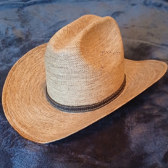 Bailey's U-Rollit Tan Wide Brim Woven Sun Hat - Picture 3 of 7